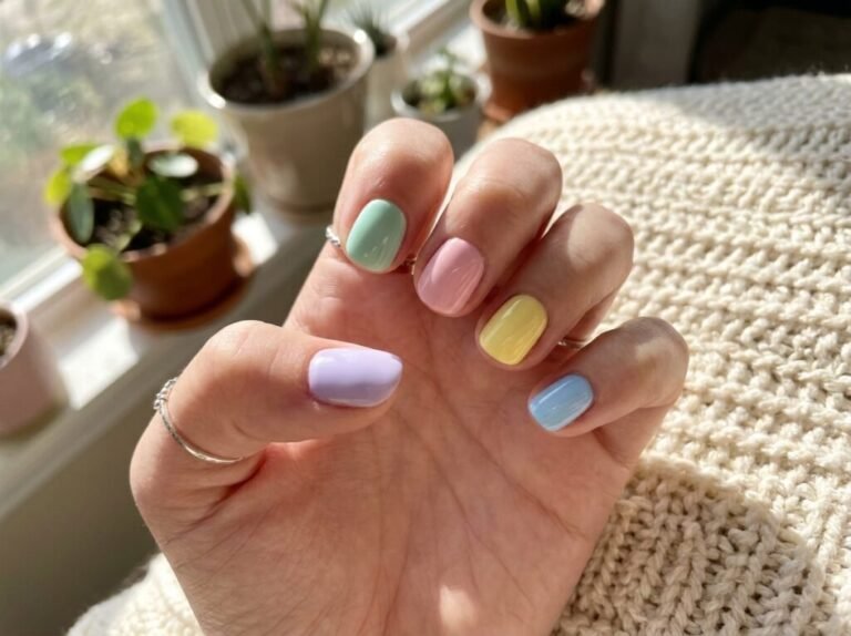 12 cute summer nail ideas for short gel nails
