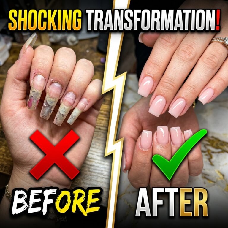 classy short square acrylic nails