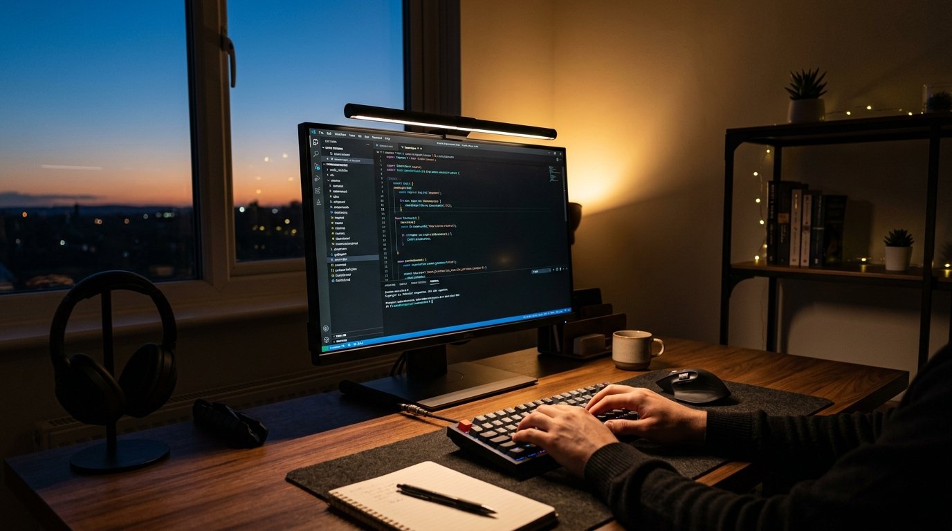 Vertical Ergonomic Mouse Ergonomic Remote Work Setup - Forearm Pronation Relief