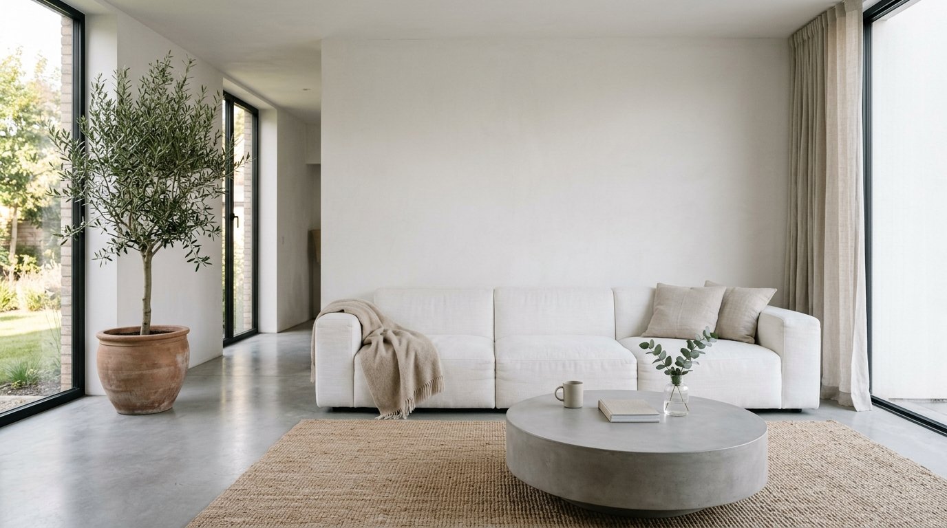 Modern minimalist home decor styles living room ideas
