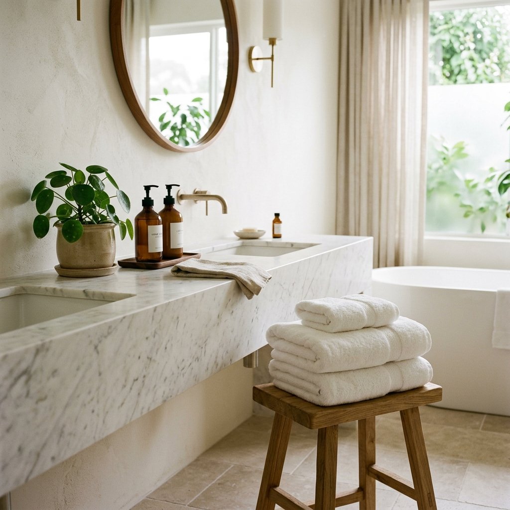 spa bathroom boutique hotel home styling