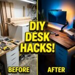 DIY Remote Work Setup - DIY Desk Hacks Clickbait Style