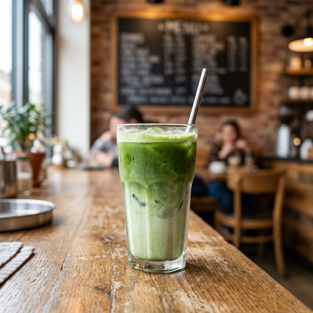 matcha latte near me health food store