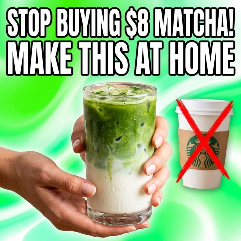 how to make iced matcha