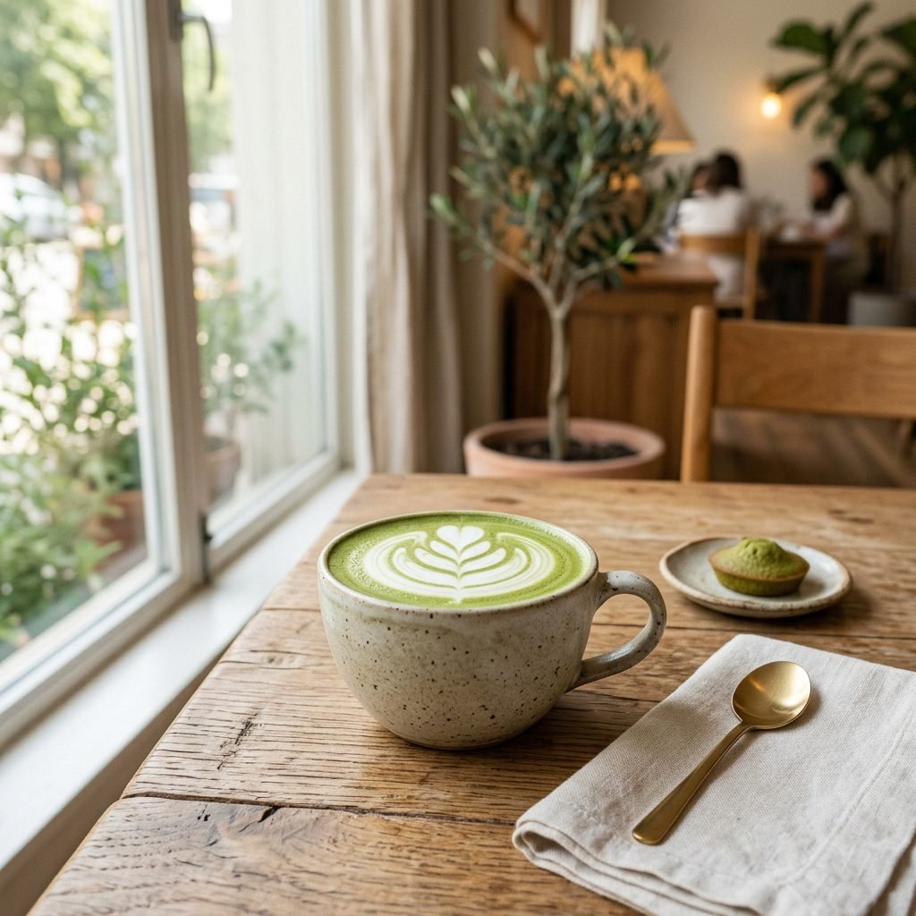 matcha latte near me traditional