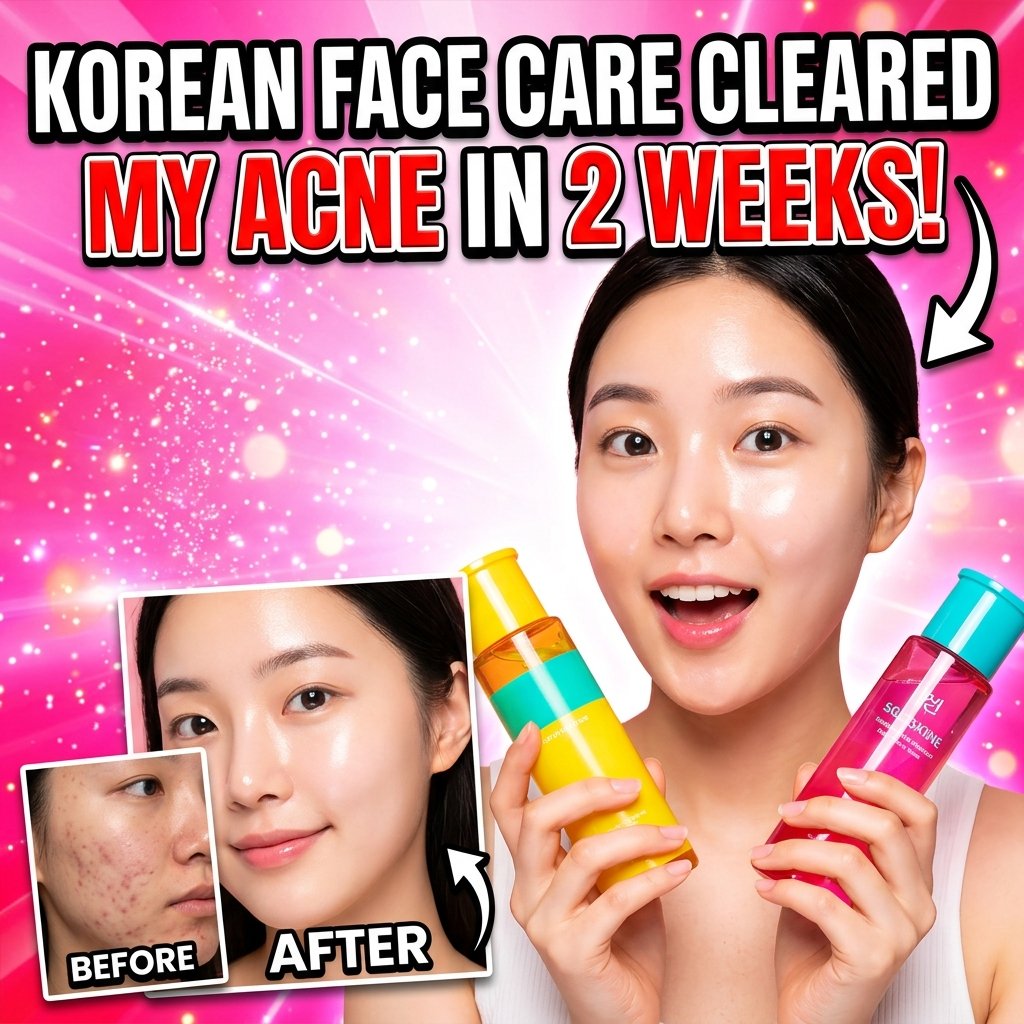 korean face care for acne
