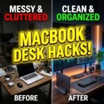 Macbook Remote Work Setup - Macbook Desk Hacks Clickbait Style