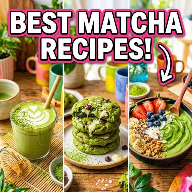matcha recipes