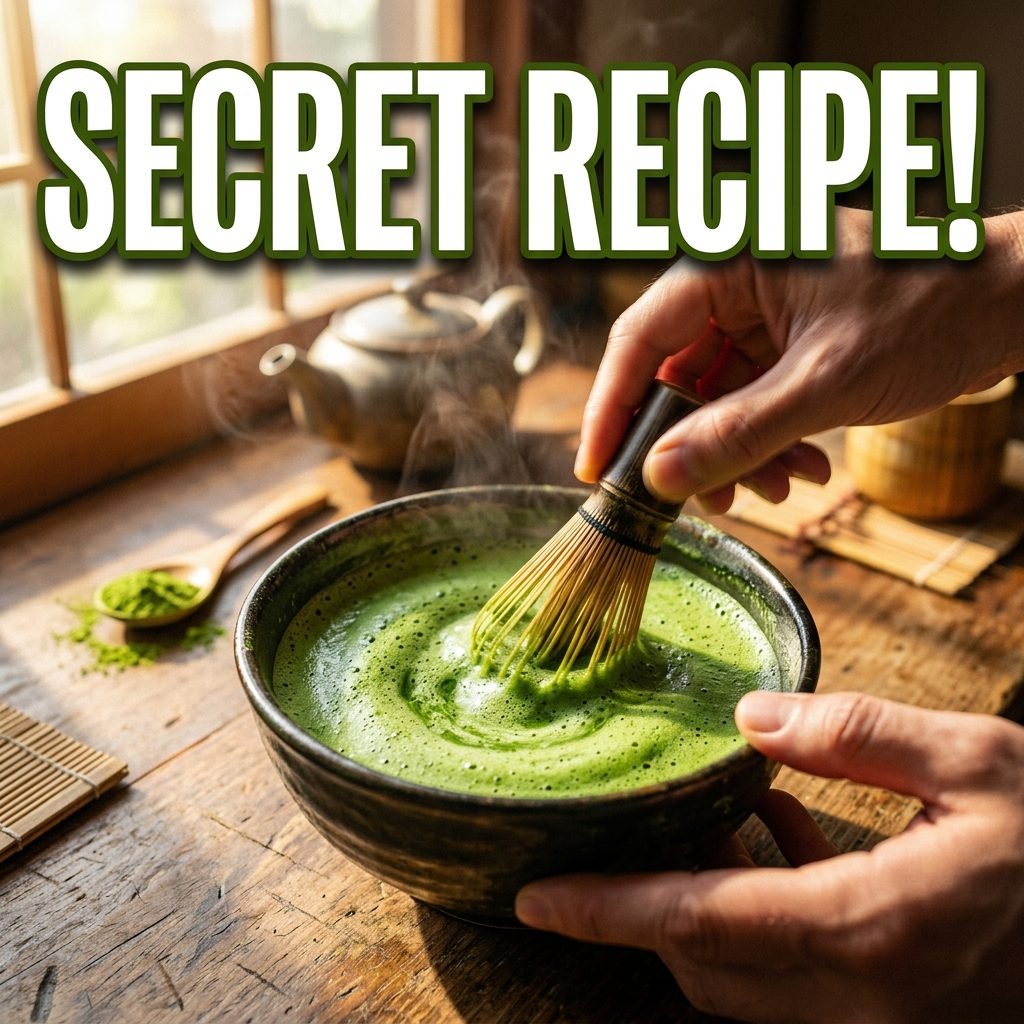 how to make a matcha latte secret recipe