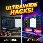 Ultrawide Monitor Remote Work Setup - Ultrawide Hacks Clickbait Style