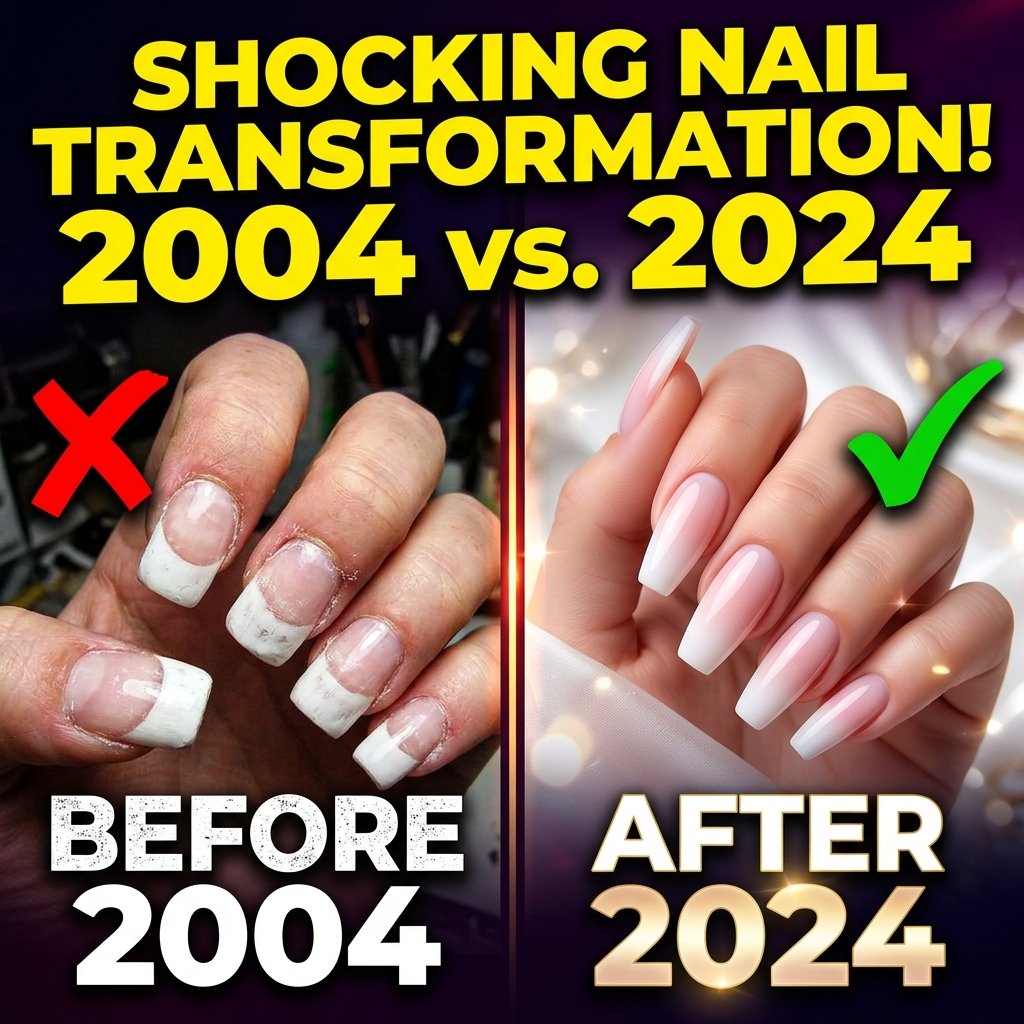 white pink nails design